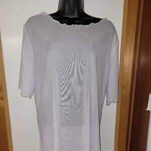 Cover Up for Swimwear Women White Swimsuit Cover Up Sheer Backless Beach Dress